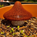Gitter-Pilzlampe, 3D-gedruckt